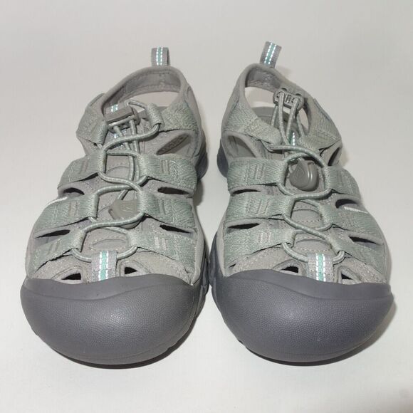 NEW KEEN Newport H2O Closed Toe Water Sandals Grey Ocean Wave Women's 5 - Picture 5 of 8